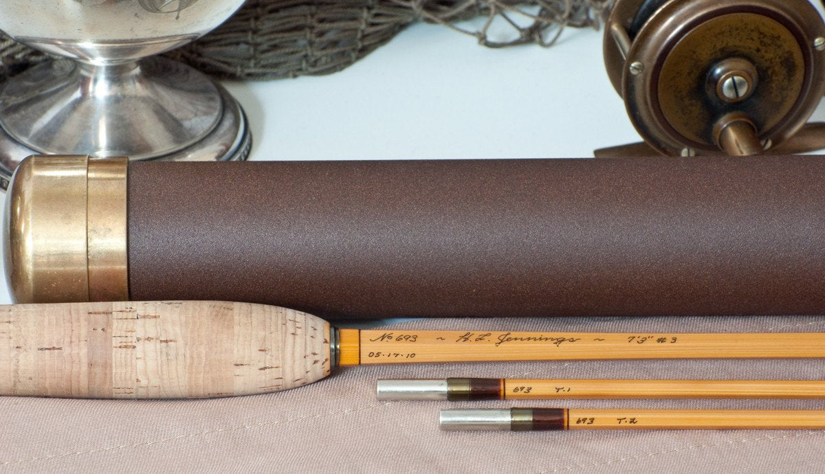 Jennings, Homer -- 7'3 2/2 3wt Bamboo Rod 