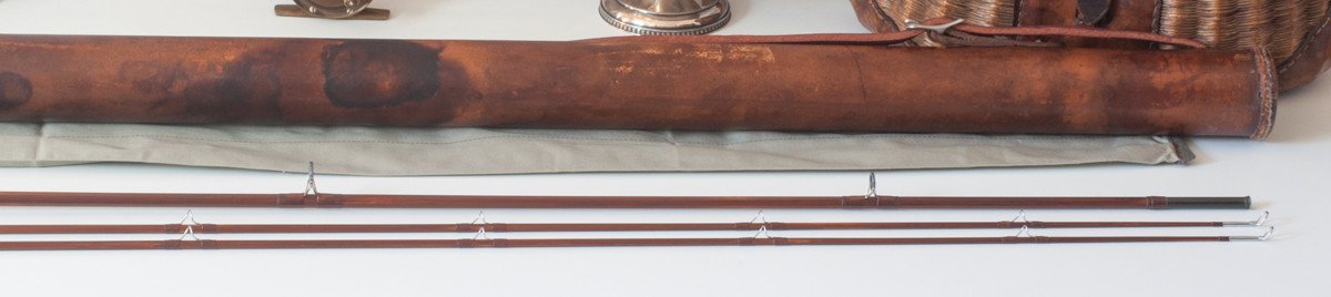 Orvis Wes Jordan 8' 2/2 7wt Bamboo Rod with Leather Tube