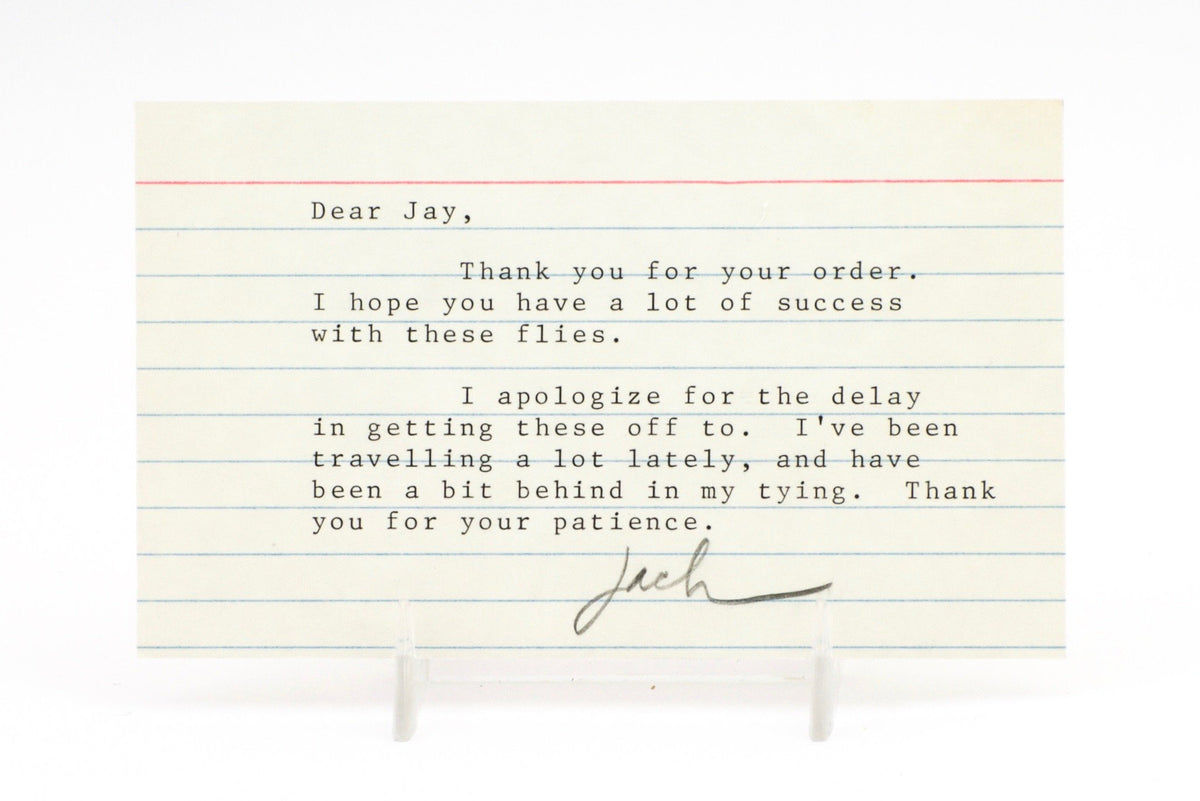 Gartside, Jack - Fly and Ephemera Collection 