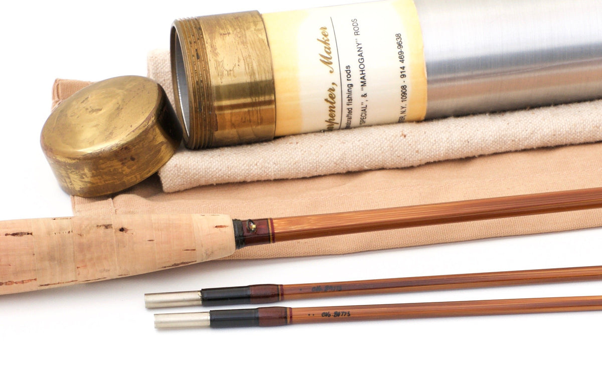 Walt Carpenter Browntone 7'3 2/2 4wt Bamboo Rod 