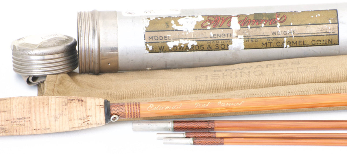 Edwards, EW -- 8'6 Mt. Carmel Bamboo Rod 