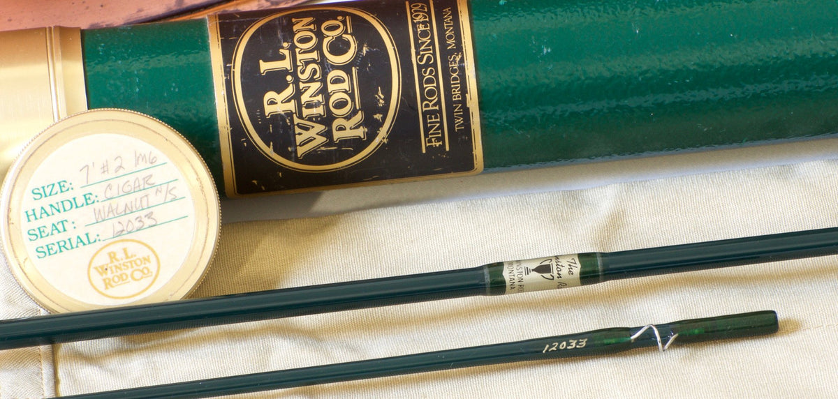 Winston IM6 Graphite Rod 7' 2wt 2pc