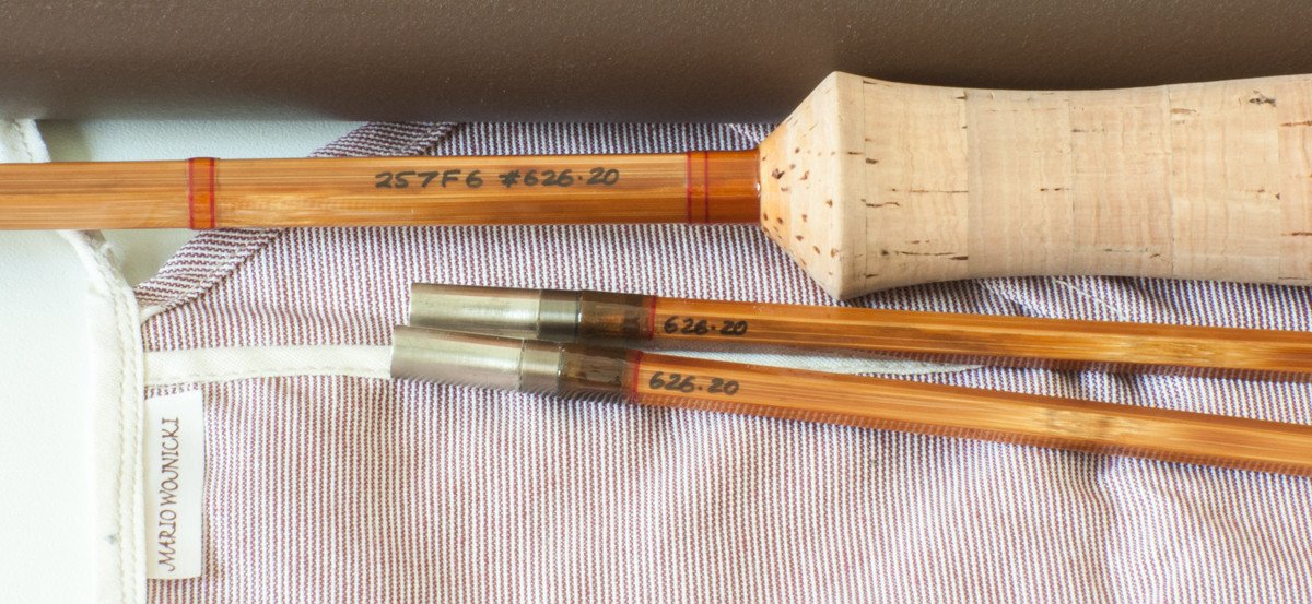 Wojnicki, Mario -- 8'5 6wt HB Hex Bamboo Rod 