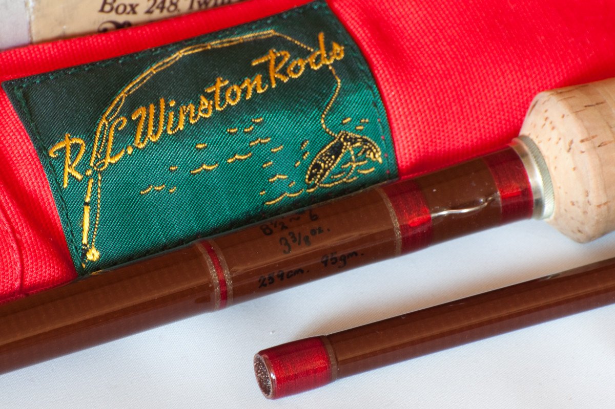 Winston, RL -- 8'6 6wt "Trout" Fiberglass Rod