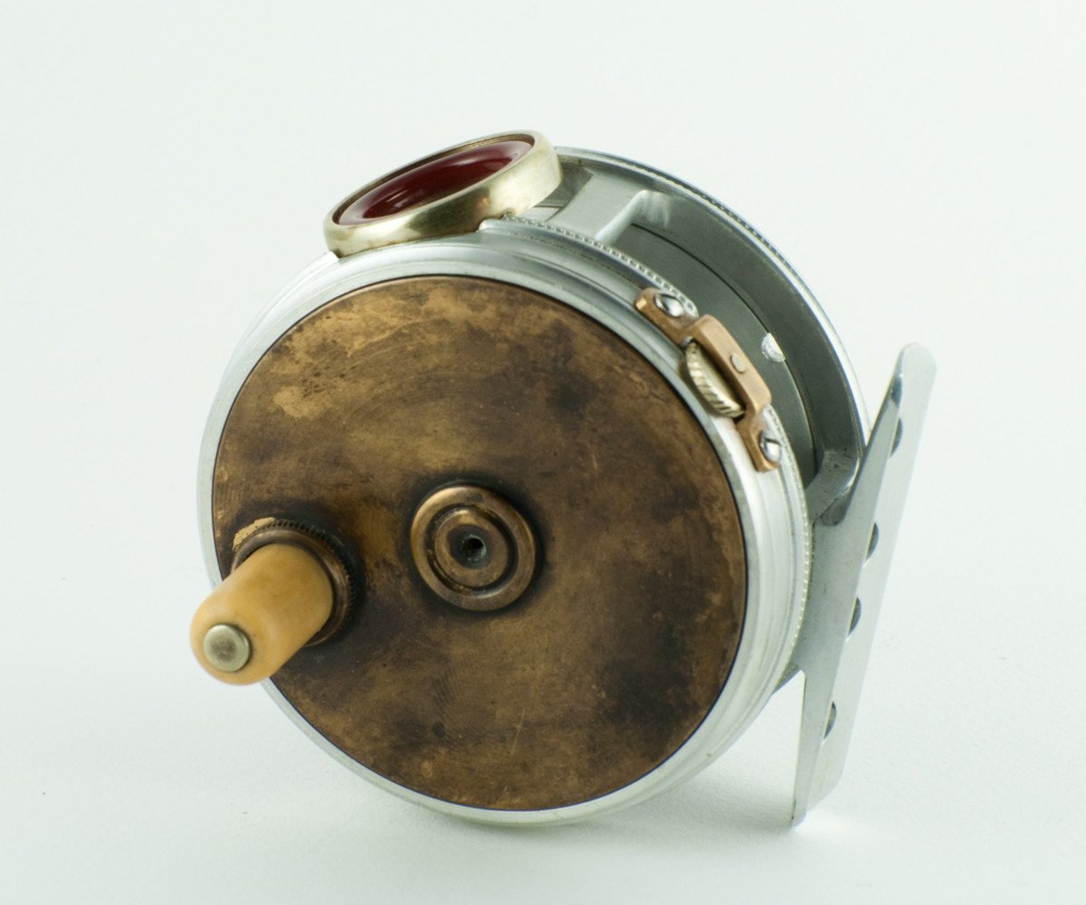 Chris Henshaw 3" Brass Face Perfect fly reel LHW 