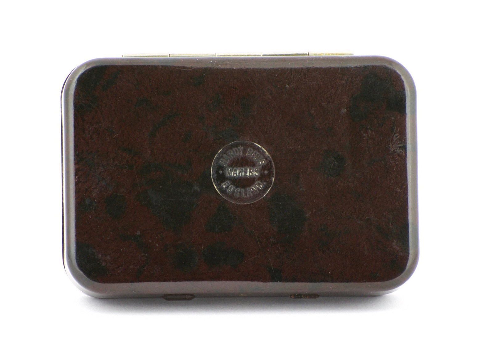 Hardy Bros. Neroda Drywet No. 8 Fly Box (Oxblood) 