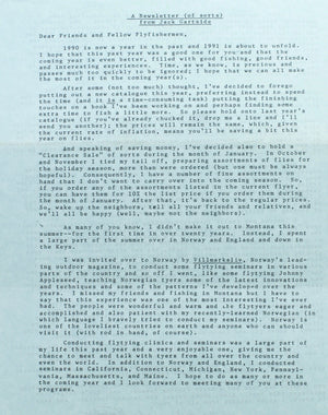 Gartside, Jack - Fly and Ephemera Collection 