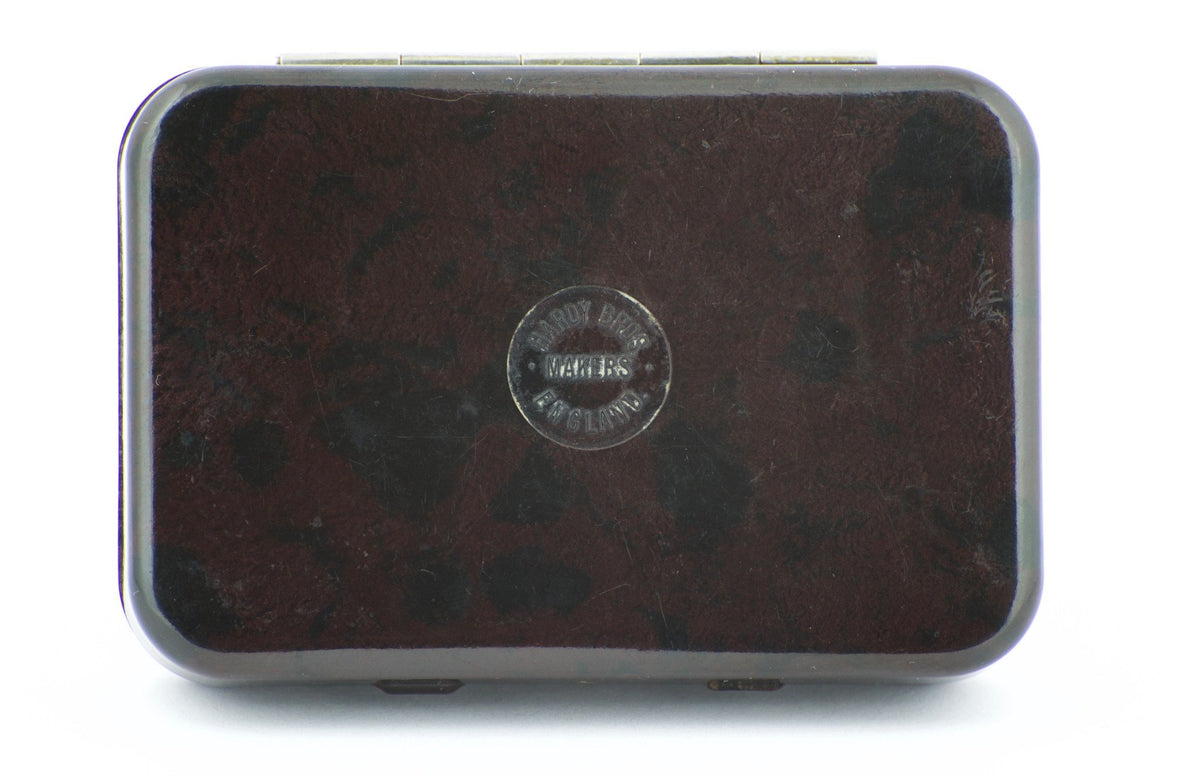 Hardy Bros. Neroda Drywet No. 8 Fly Box (Oxblood) 