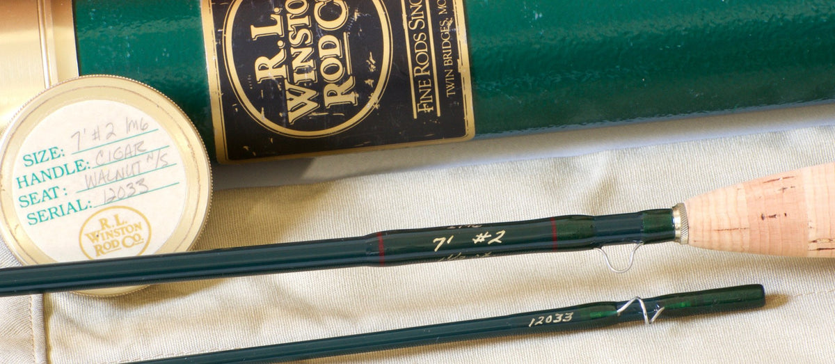 Winston IM6 Graphite Rod 7' 2wt 2pc