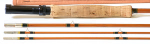 Phillipson Premium Bamboo Rod 8'6 3/2 6wt - maker signature and rod markings