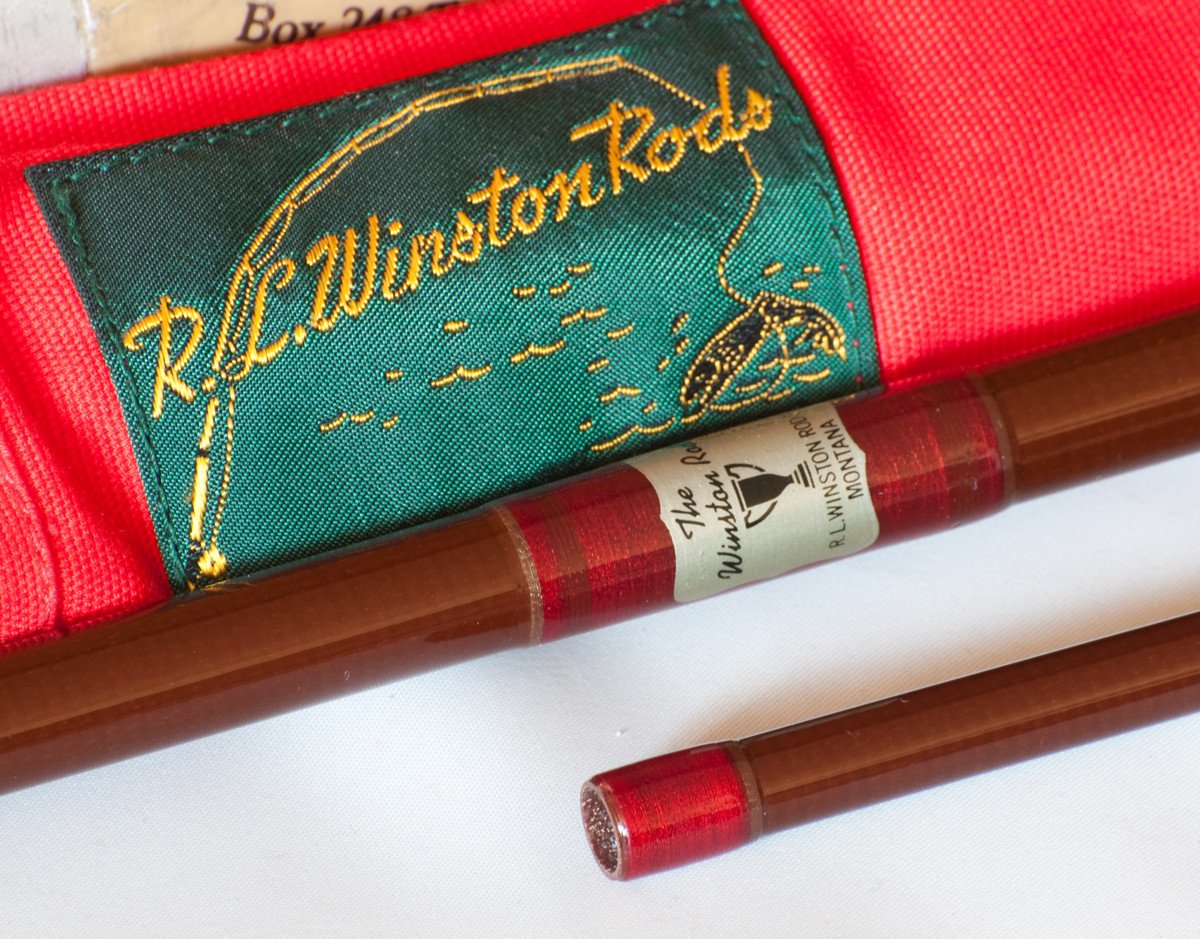 Winston, RL -- 8'6 6wt "Trout" Fiberglass Rod 