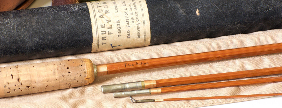 Wright & McGill / Old Faithful Rod Co. "True Action" 8'6 Bamboo Rod 