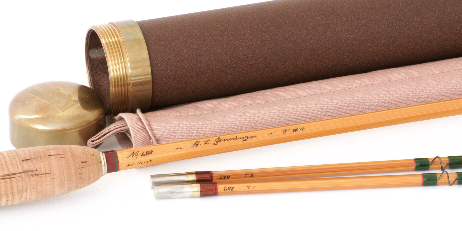 Jennings, Homer -- 8' 4wt Bamboo Rod 