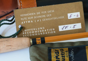Brunner, Walter - "Type Gebetsroither" Bamboo Rod 7' 2/1 5-6wt 