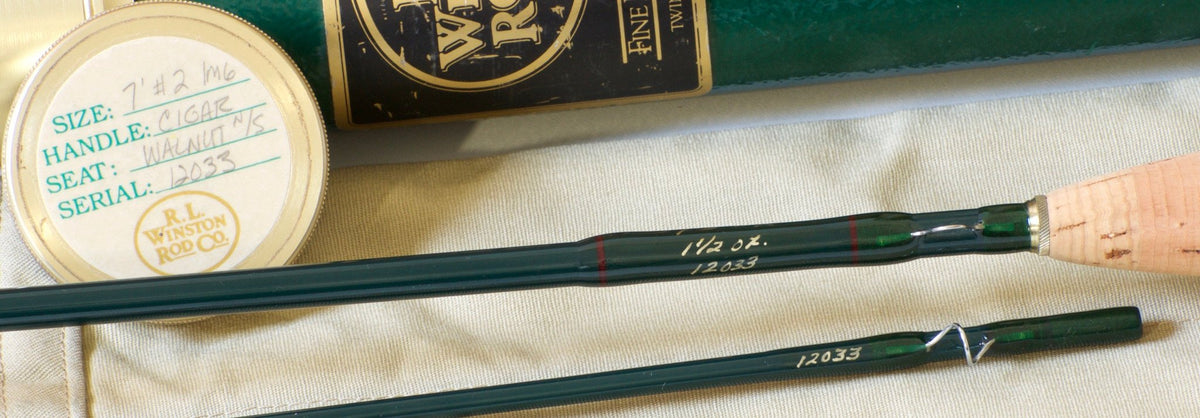 Winston IM6 Graphite Rod 7' 2wt 2pc