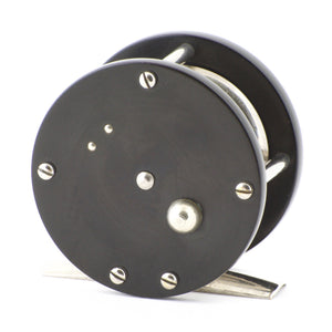 Julius Vom Hofe Ebonite Fly Reel - size 3 1/2