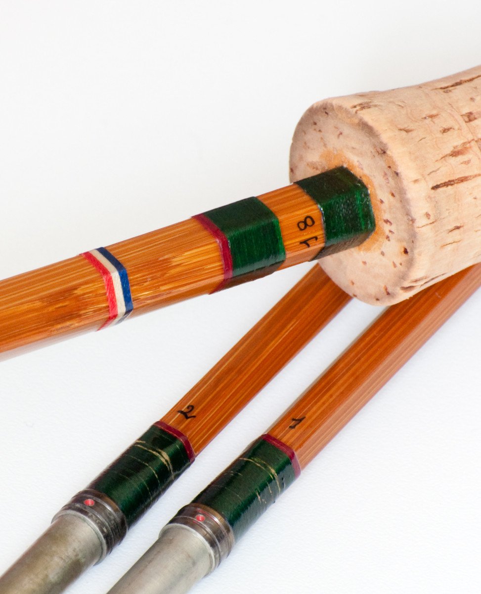MADE IN FRANCE – PEZON ET MICHEL – PRIMA COMPETITION 8'6″ #5/6 SPLIT CANE FLY ROD – Vintage Fishing Tackle MADE IN FRANCE – PEZON ET MICHEL – PRIMA COMPETITION 8'6″ #5/6 SPLIT CANE FLY ROD – Vintage Fishing Tackle