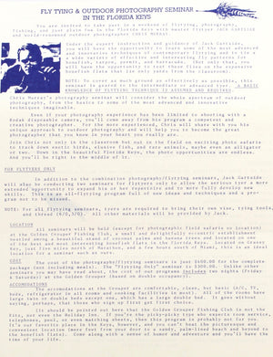 Gartside, Jack - Fly and Ephemera Collection 