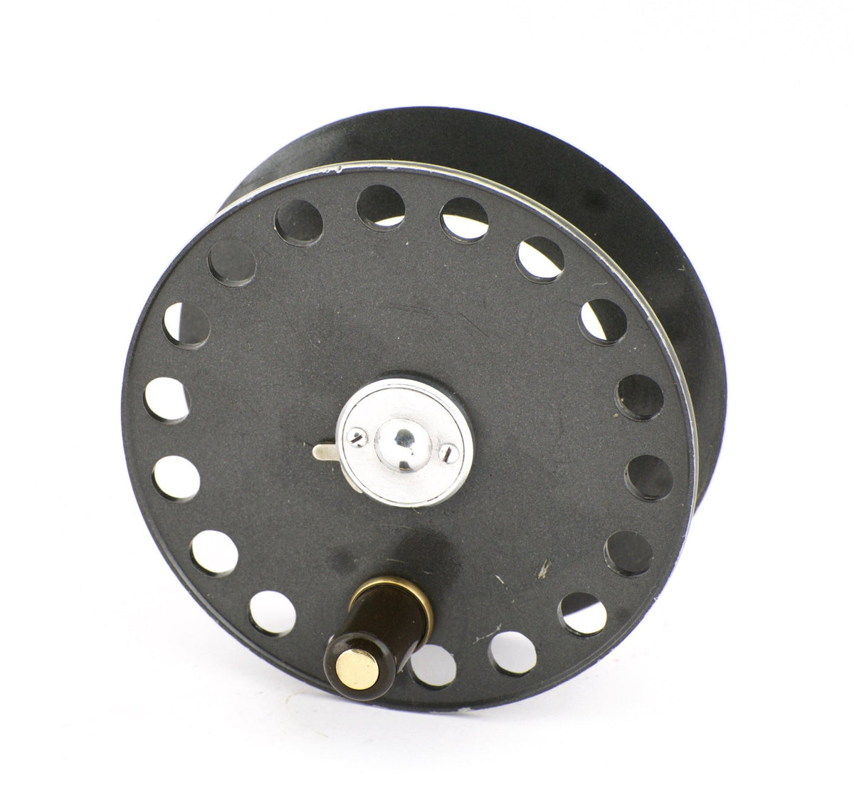 Hardy St. George 3 3/8" fly reel w/ spare spools - LHW 