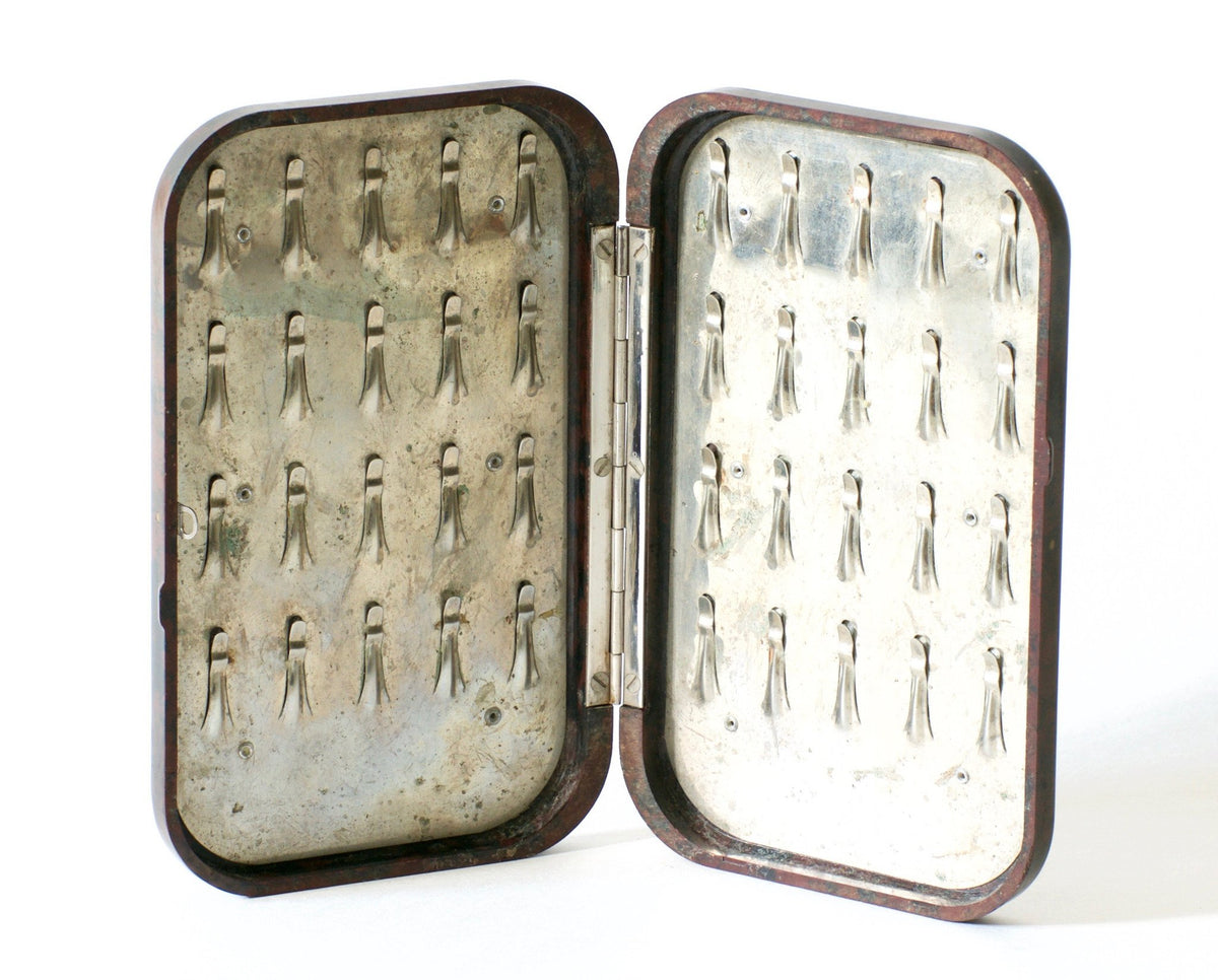 Hardy Bros. Neroda No. 1A Fly Box (Oxblood) 