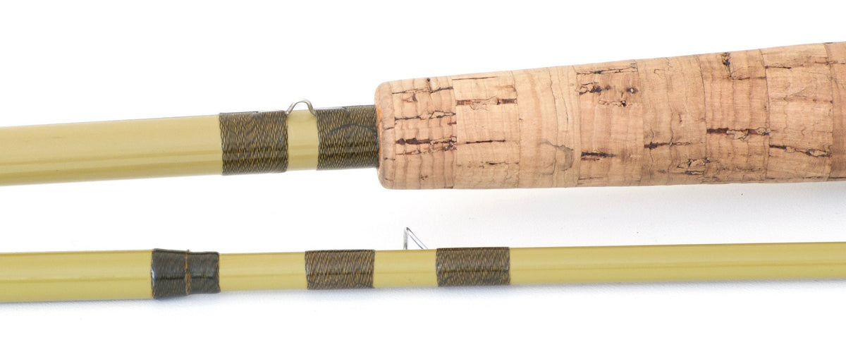 Orvis "Golden Eagle" 8' 6-7wt 2 pc. Fiberglass Fly Rod - case or tube detail