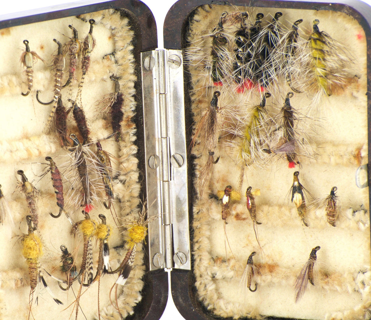 Hardy Bros. Neroda Drywet No. 8 Fly Box (Oxblood) 