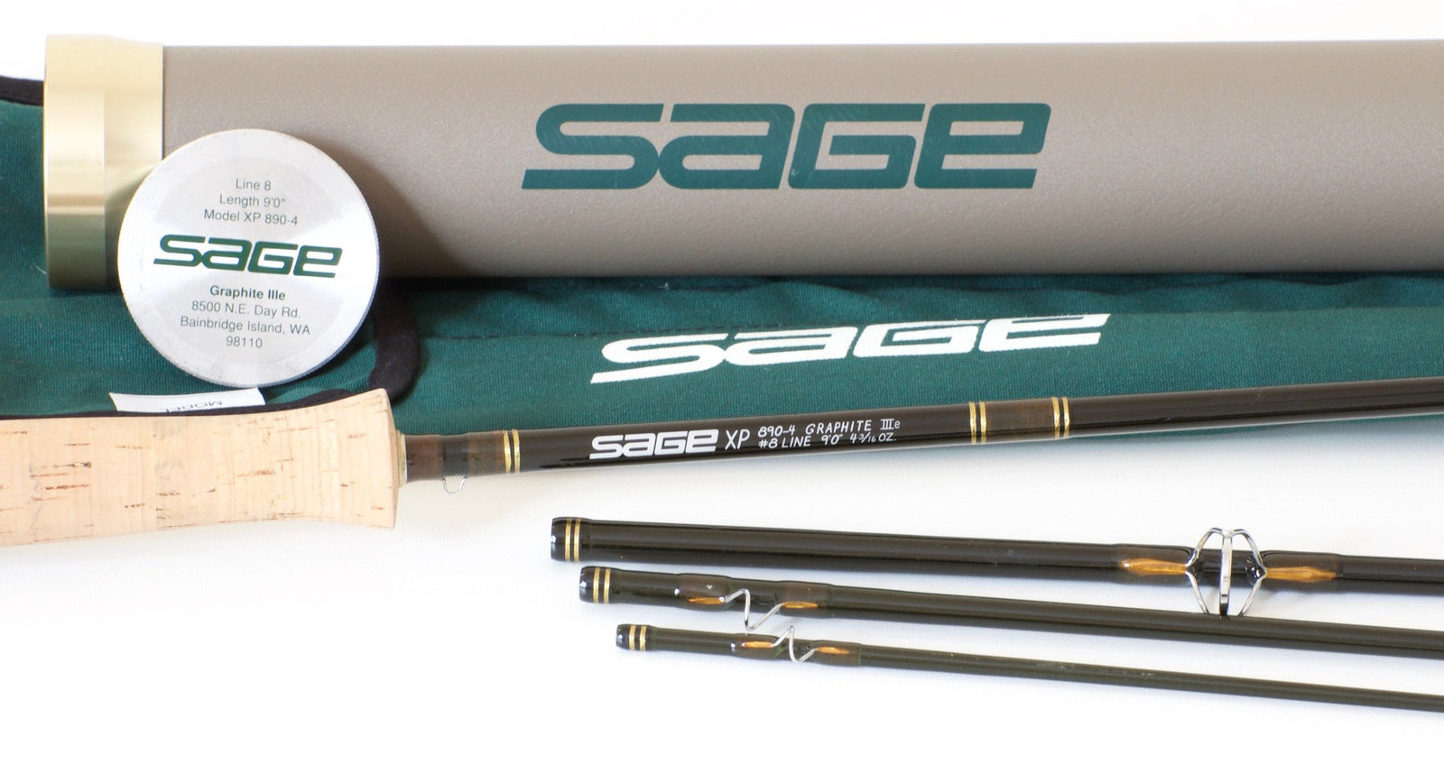 Sage XP Graphite IIIe Fly Rod - Model 890-4 