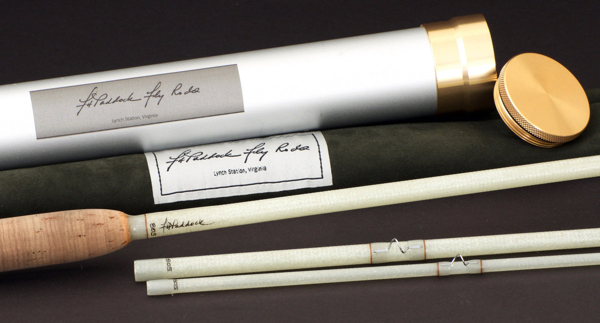Paddock Fly Rods - 8' 5wt 3 pc. Fiberglass Fly Rod 