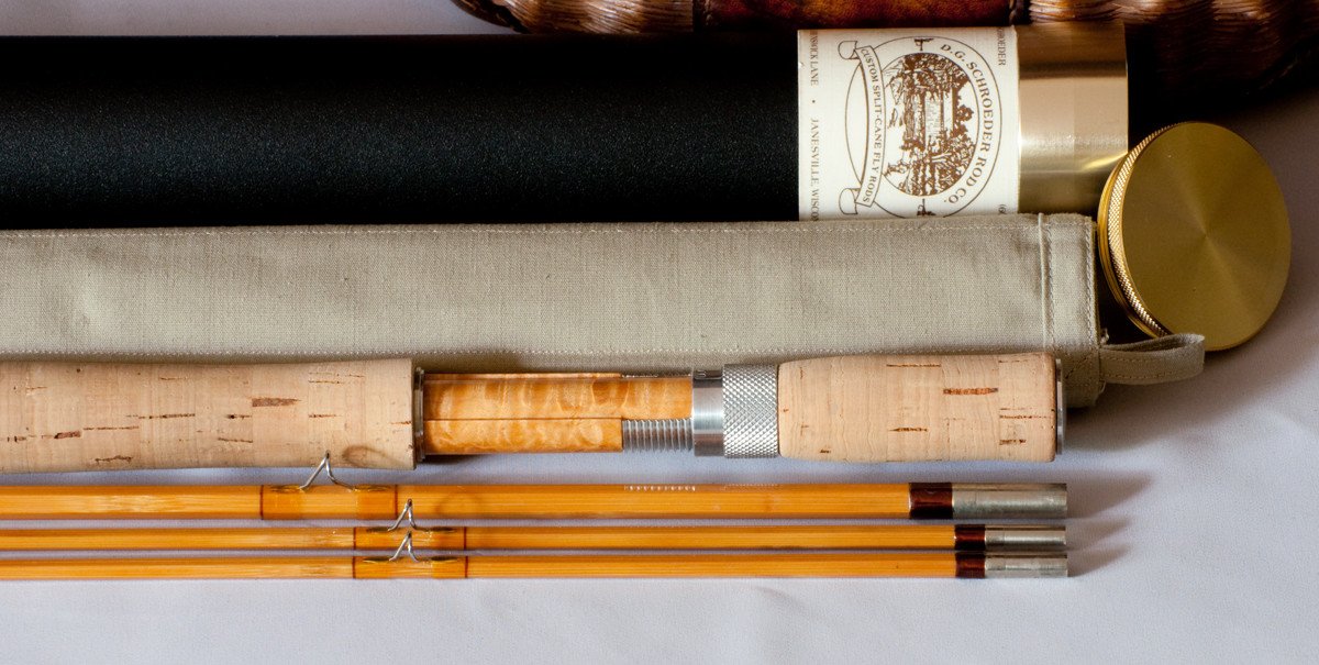 Schroeder, Don -- 9' 9wt 3/2 Bamboo Rod 