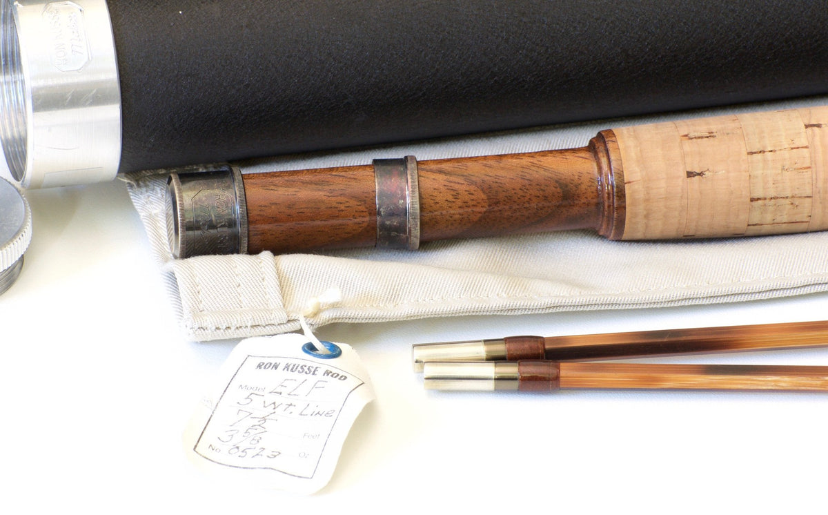 Ron Kusse Elf Model 7'6 5wt Bamboo Rod 