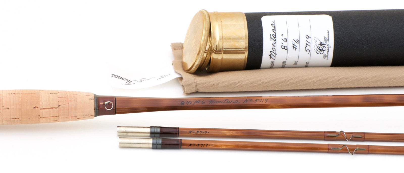 Thomas & Thomas Montana 8'6 6wt Bamboo Rod