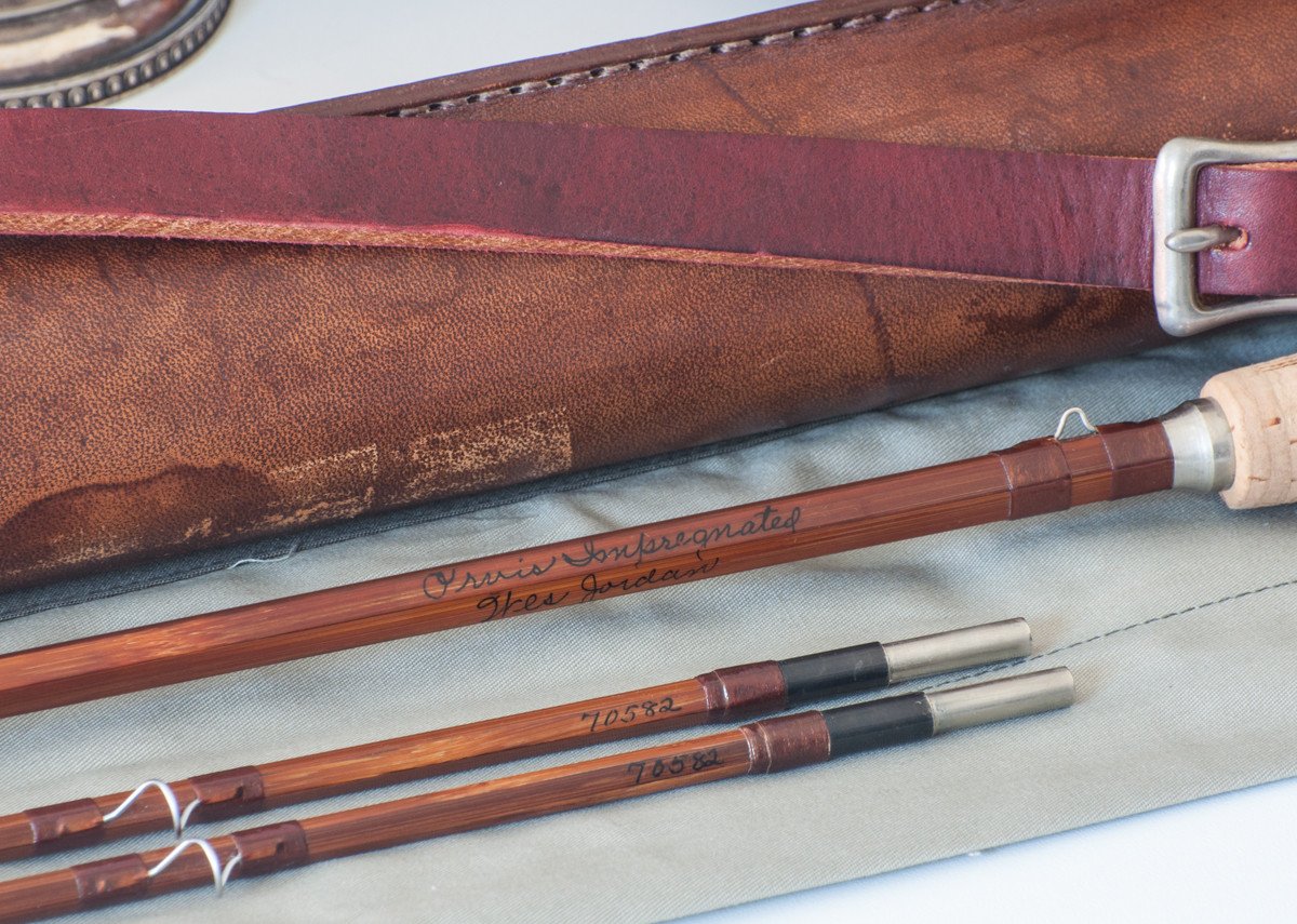Orvis Wes Jordan 8' 2/2 7wt Bamboo Rod with Leather Tube
