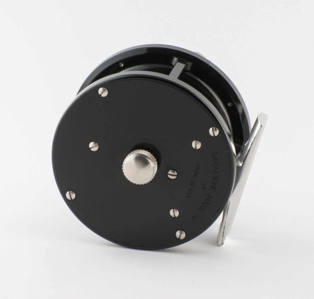 Joe Saracione 3" Mark IV Trout Fly Reel - All Black RHW