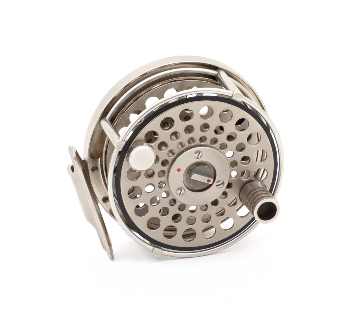 Ari 't Hart S0 Fly Reel and Spare Spool - Nickel Plated