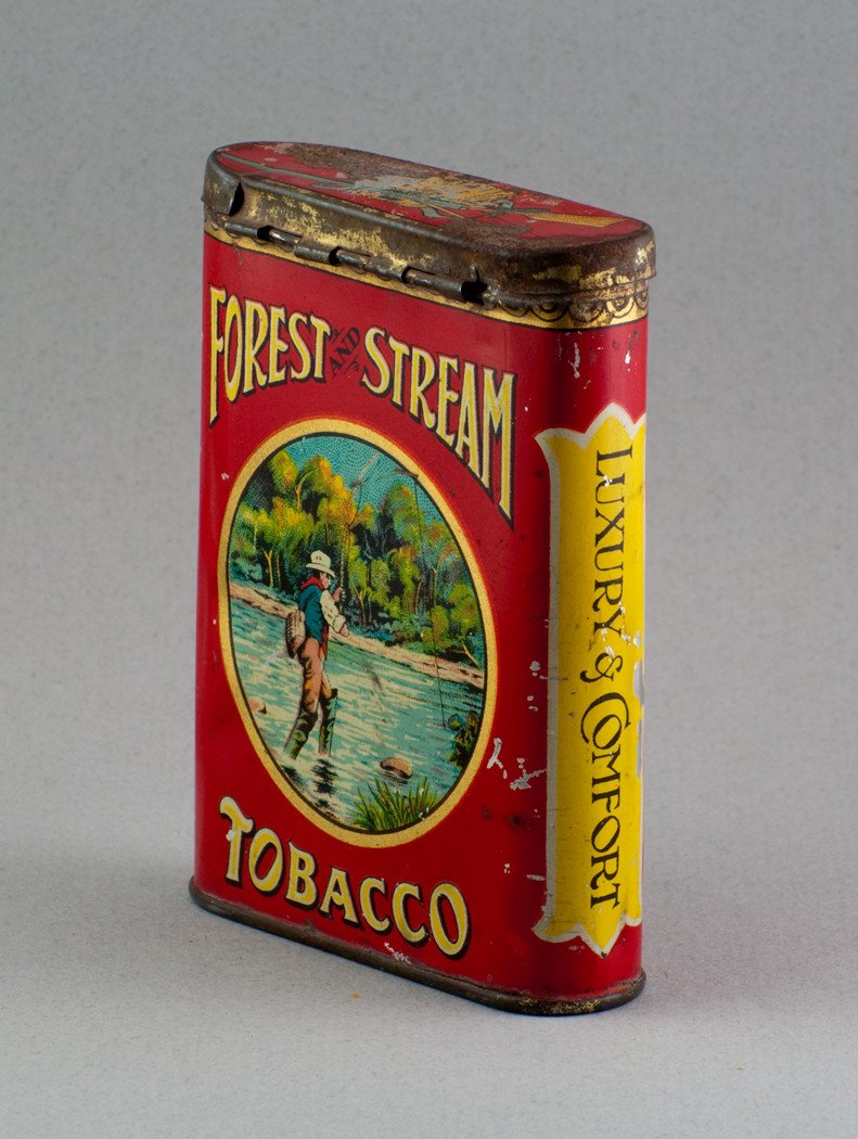 Forest and Stream Tobacco Tin 