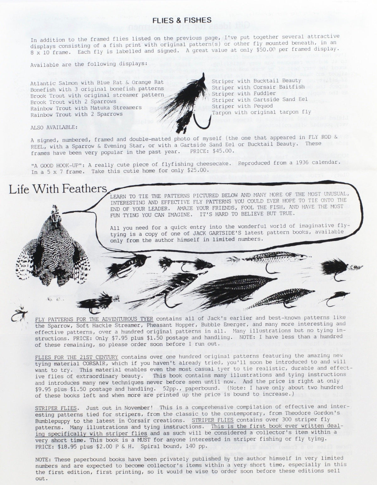 Gartside, Jack - Fly and Ephemera Collection 