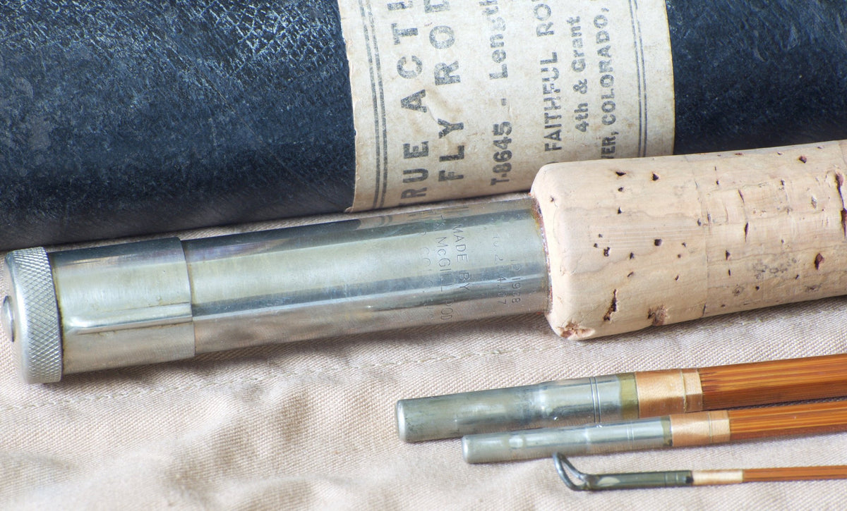 Wright & McGill / Old Faithful Rod Co. "True Action" 8'6 Bamboo Rod