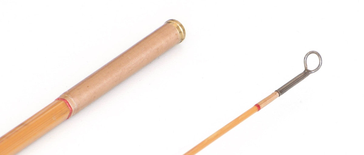 R.L. Winston Bamboo Fly Rod Stoner Era 8'6" 2/1 #5/6 - rod sections with guides and wraps