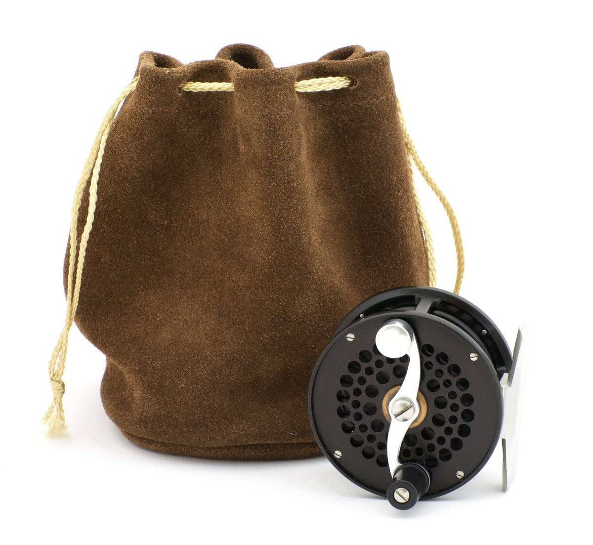 Bogdan Baby Trout Wide Fly Reel - All Black