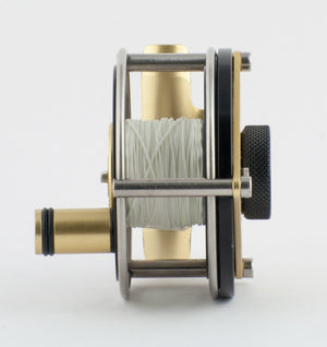 Ari 't Hart F1 Traun fly reel (gold) with spare spool