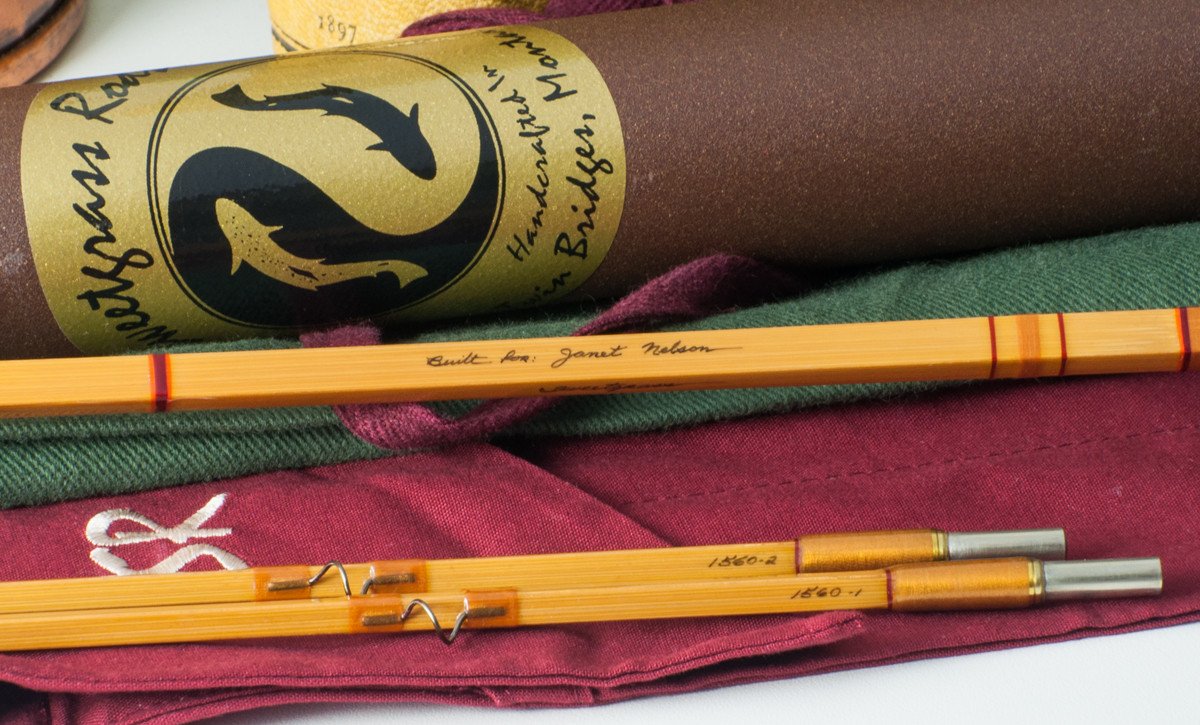 Sweetgrass Quad Bamboo Rod 8' 5wt 2/2