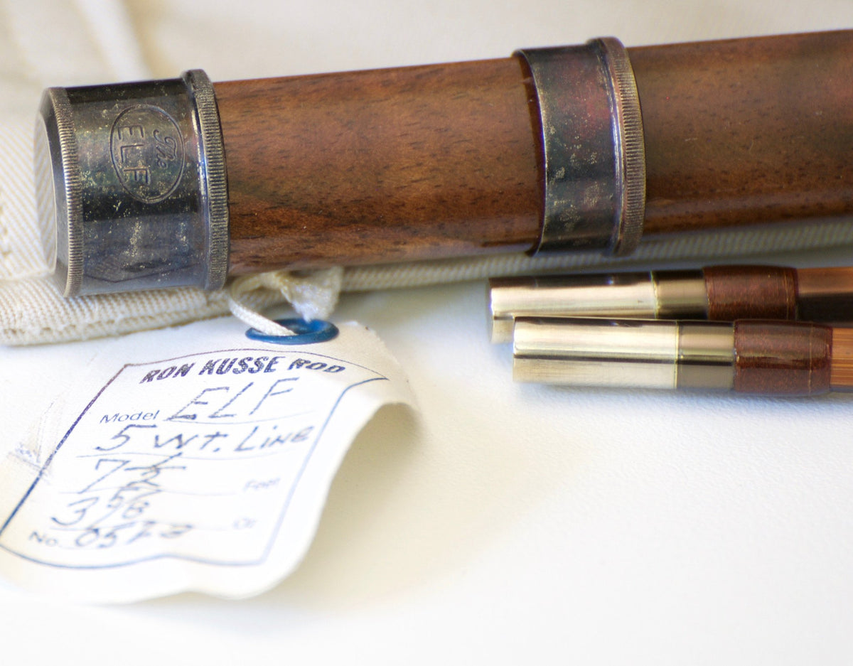 Ron Kusse Elf Model 7'6 5wt Bamboo Rod 