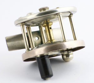 Julius Vom Hofe - Size 3 1/2 German Silver Fly Reel 