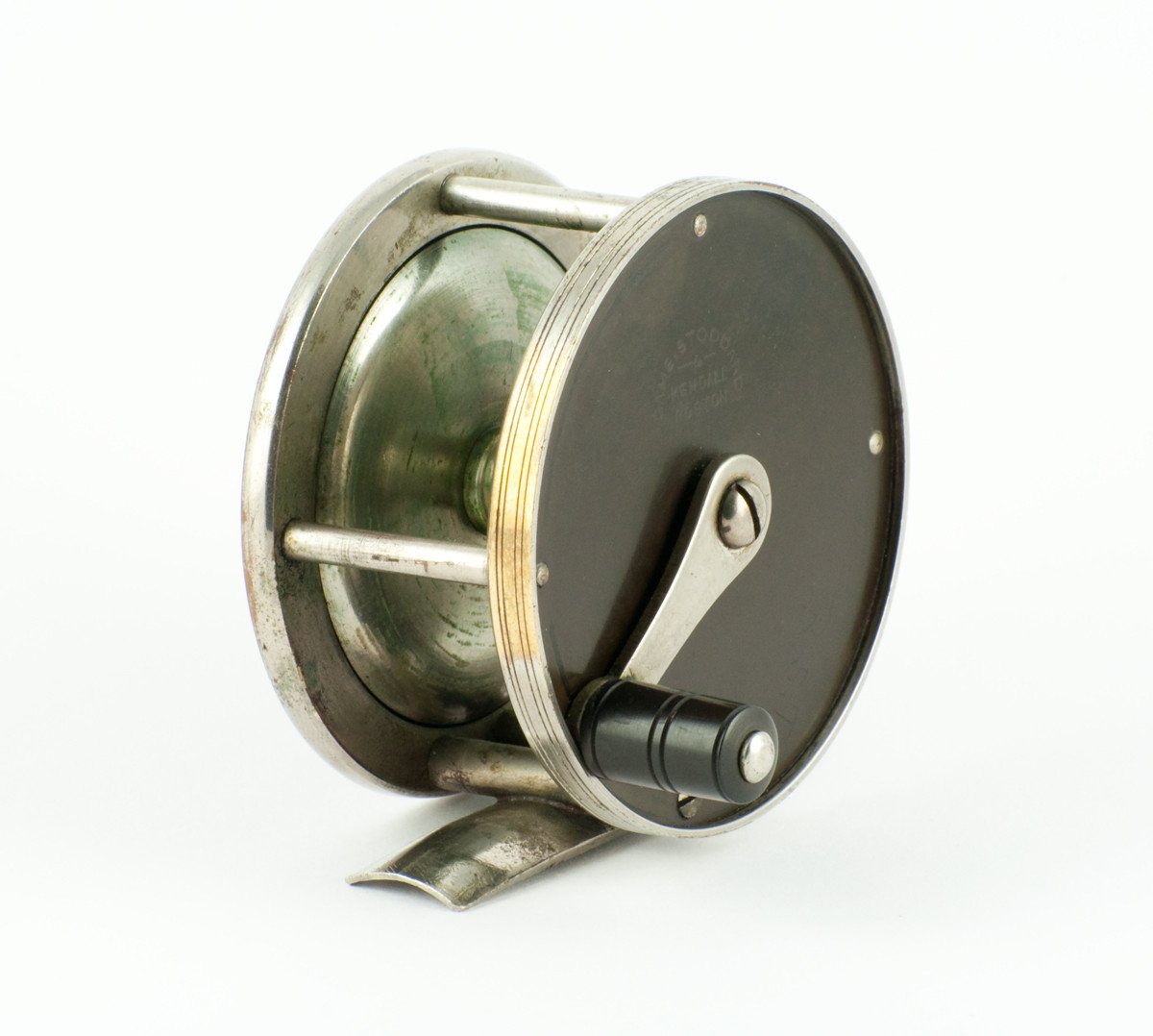 Julius Vom Hofe / Dame Stoddard - Hard Rubber Fly Reel - Size 3