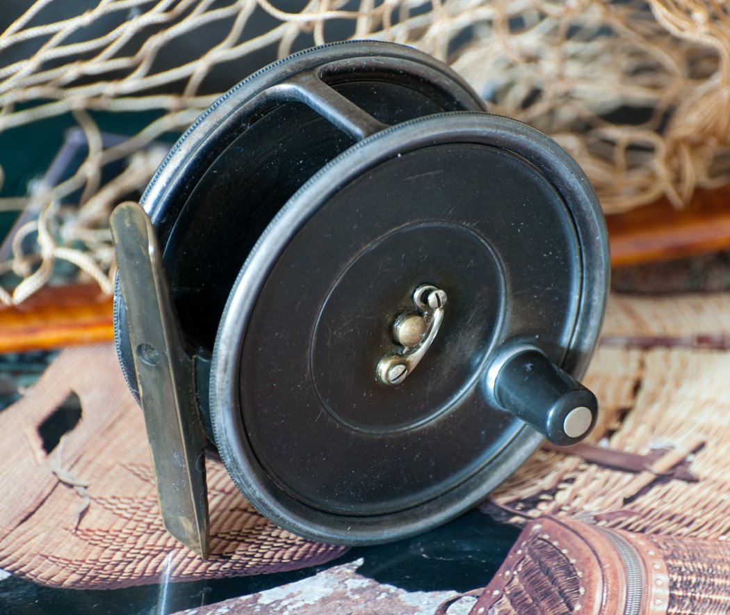 Hardy Uniqua Wide Drum Fly Reel 3 1/2" 