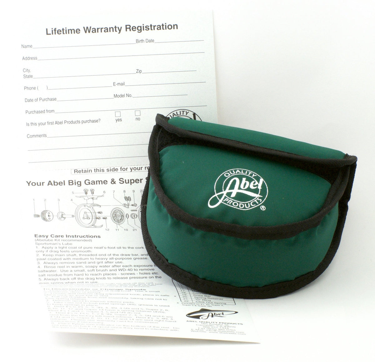 Abel Super 6 fly reel