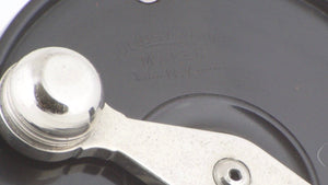 Julius Vom Hofe Ebonite Fly Reel - size 3 1/2