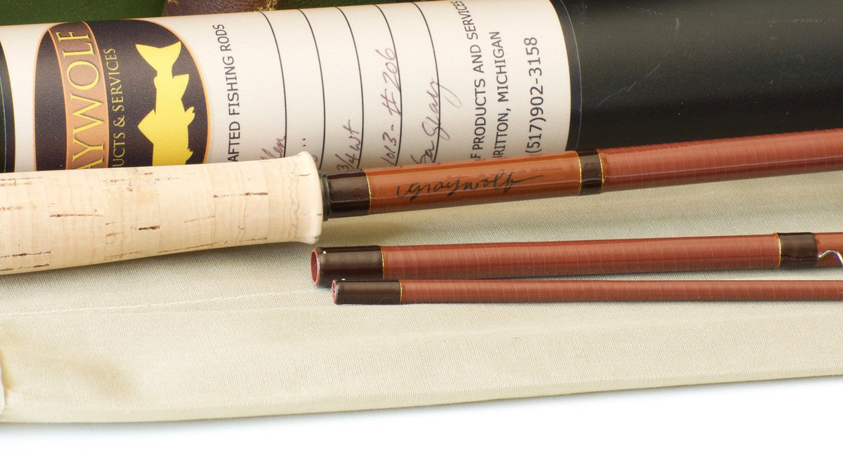 Graywolf Rods / Steffen Bros. 8' 3-4wt Fiberglass Fly Rod 