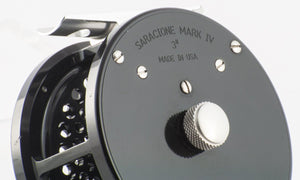Joe Saracione 3" Mark IV Trout Fly Reel - All Black RHW
