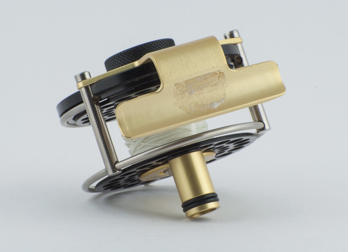 Ari 't Hart F1 Traun fly reel (gold) with spare spool